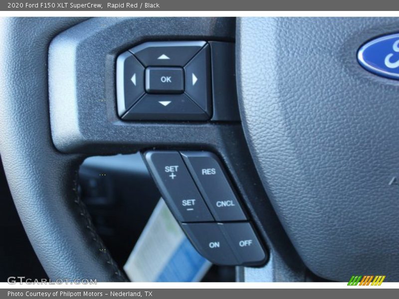 Rapid Red / Black 2020 Ford F150 XLT SuperCrew