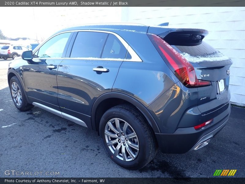 Shadow Metallic / Jet Black 2020 Cadillac XT4 Premium Luxury AWD