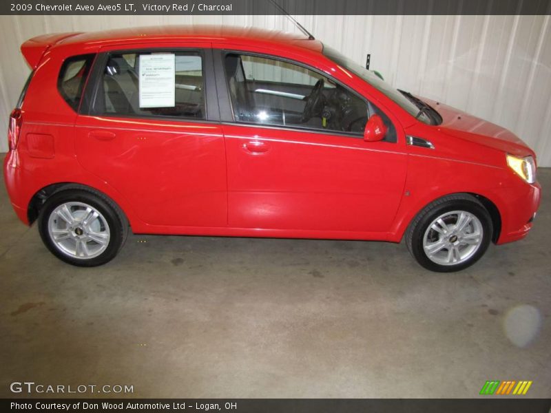 Victory Red / Charcoal 2009 Chevrolet Aveo Aveo5 LT