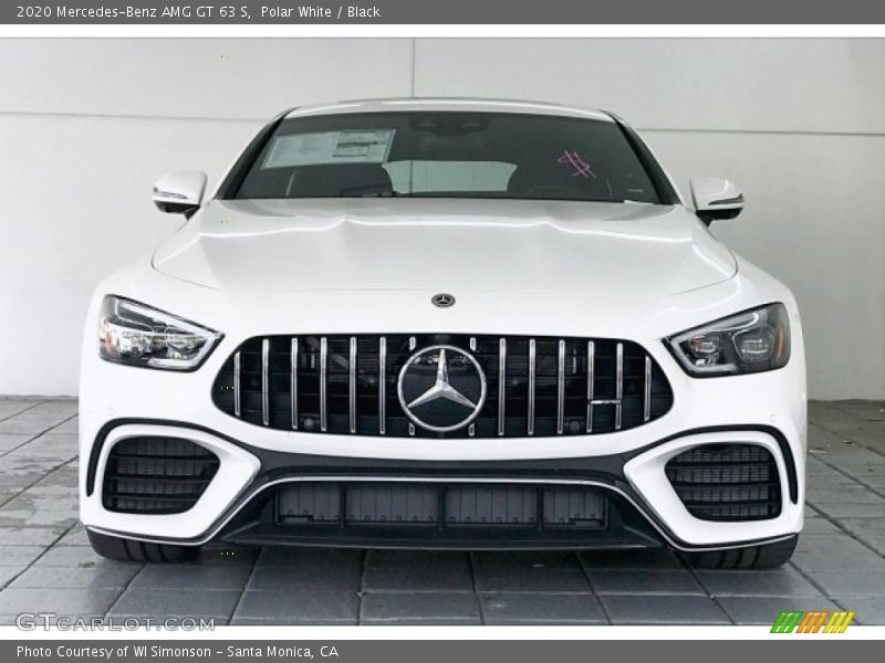 Polar White / Black 2020 Mercedes-Benz AMG GT 63 S