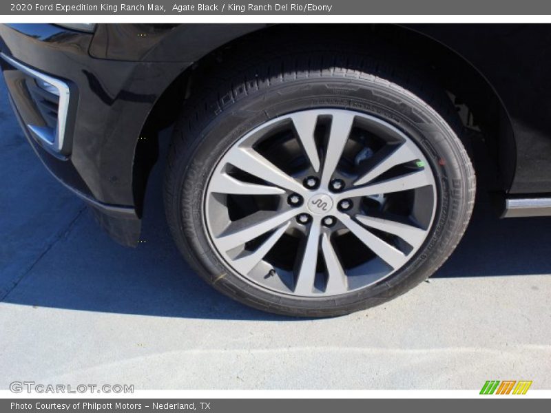 Agate Black / King Ranch Del Rio/Ebony 2020 Ford Expedition King Ranch Max