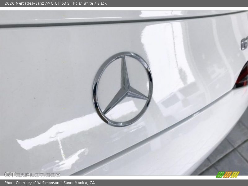 Polar White / Black 2020 Mercedes-Benz AMG GT 63 S