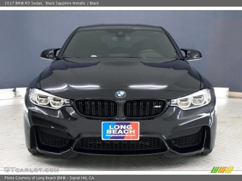 Black Sapphire Metallic / Black 2017 BMW M3 Sedan
