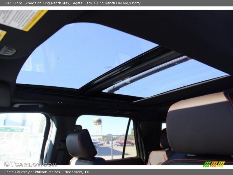 Agate Black / King Ranch Del Rio/Ebony 2020 Ford Expedition King Ranch Max