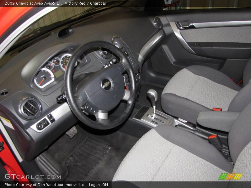 Victory Red / Charcoal 2009 Chevrolet Aveo Aveo5 LT