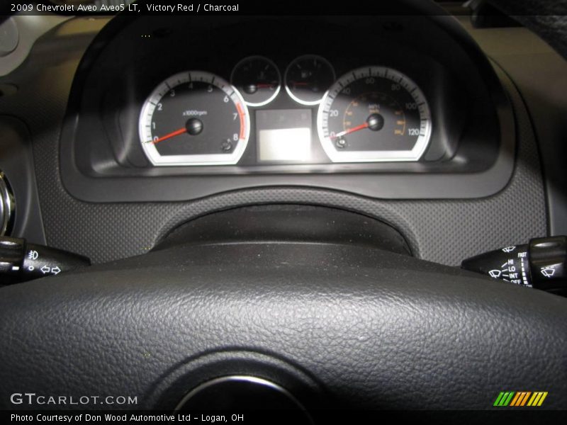 Victory Red / Charcoal 2009 Chevrolet Aveo Aveo5 LT