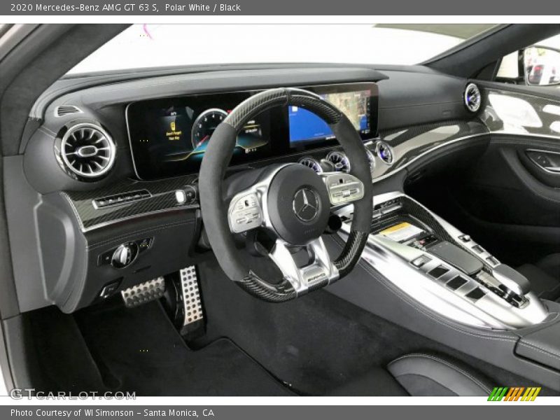 Dashboard of 2020 AMG GT 63 S