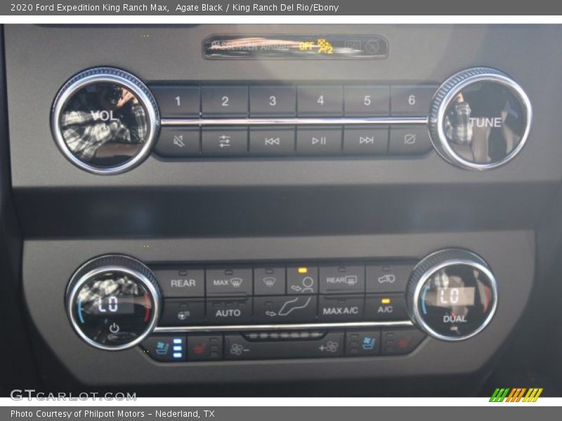 Agate Black / King Ranch Del Rio/Ebony 2020 Ford Expedition King Ranch Max