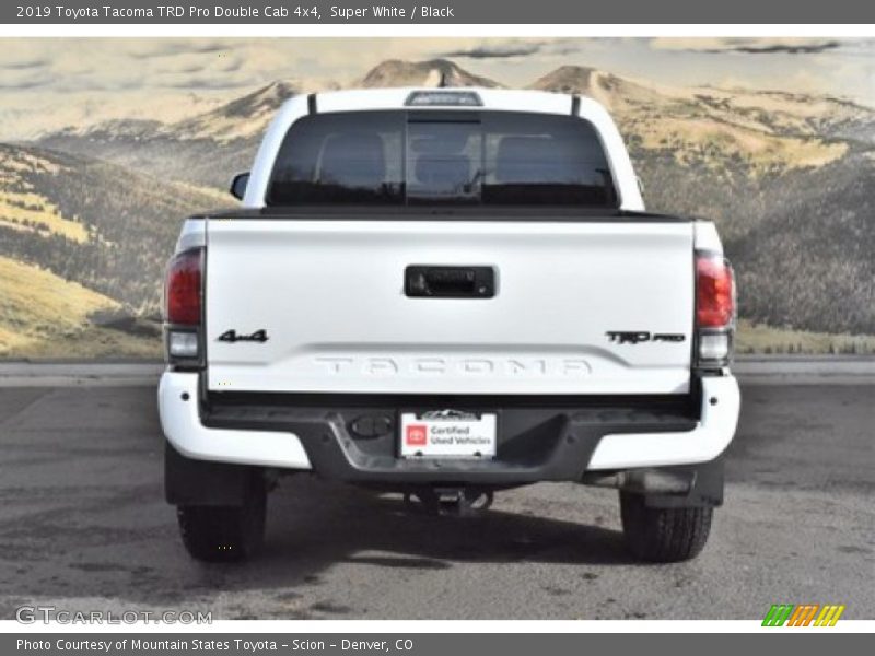 Super White / Black 2019 Toyota Tacoma TRD Pro Double Cab 4x4