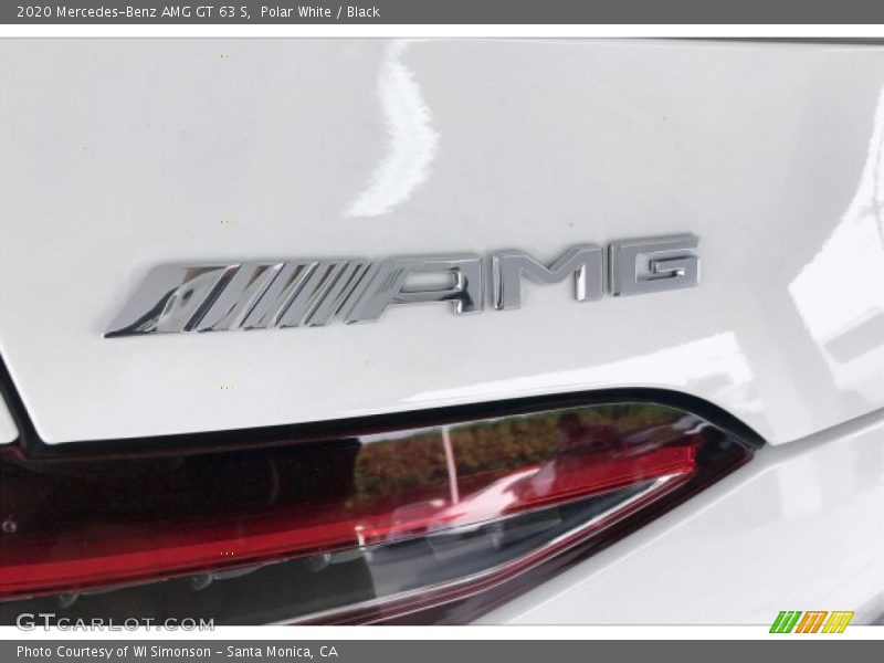 Polar White / Black 2020 Mercedes-Benz AMG GT 63 S