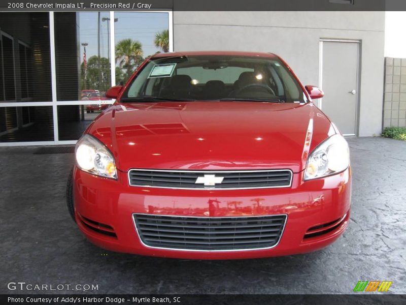 Precision Red / Gray 2008 Chevrolet Impala LT