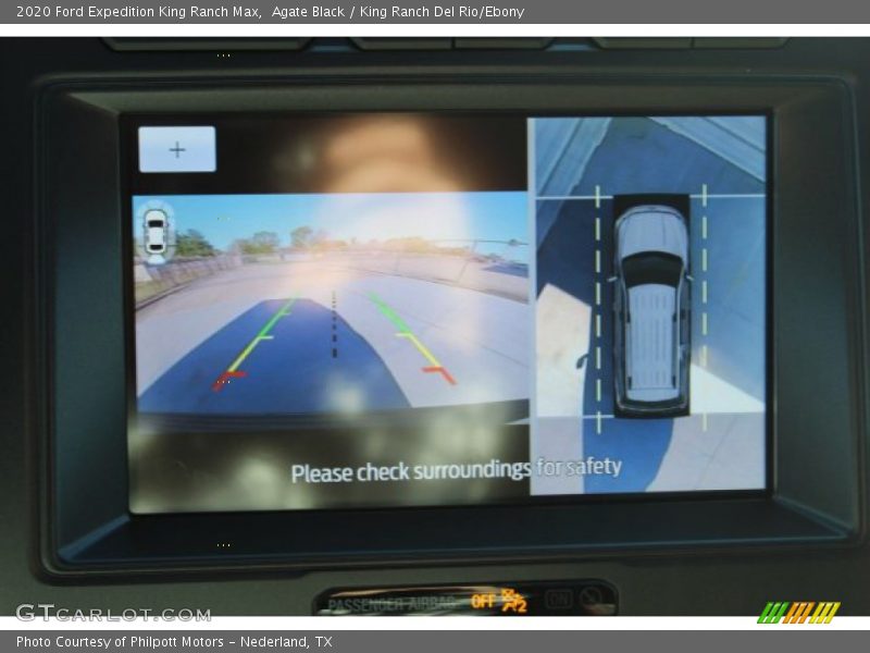 Agate Black / King Ranch Del Rio/Ebony 2020 Ford Expedition King Ranch Max