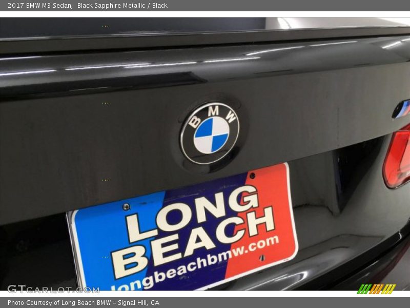 Black Sapphire Metallic / Black 2017 BMW M3 Sedan
