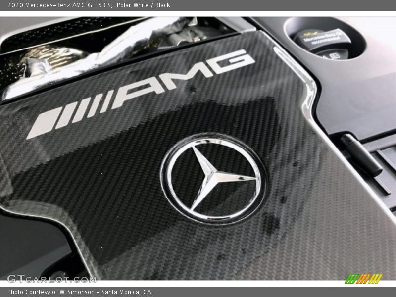 Polar White / Black 2020 Mercedes-Benz AMG GT 63 S