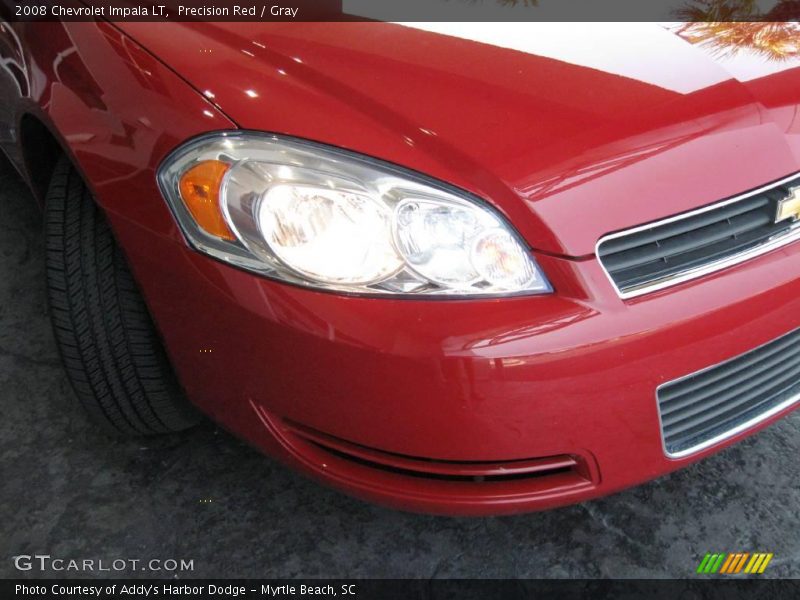 Precision Red / Gray 2008 Chevrolet Impala LT