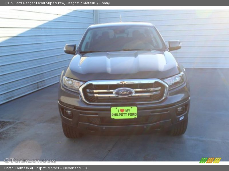 Magnetic Metallic / Ebony 2019 Ford Ranger Lariat SuperCrew