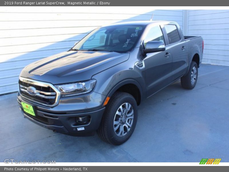 Magnetic Metallic / Ebony 2019 Ford Ranger Lariat SuperCrew