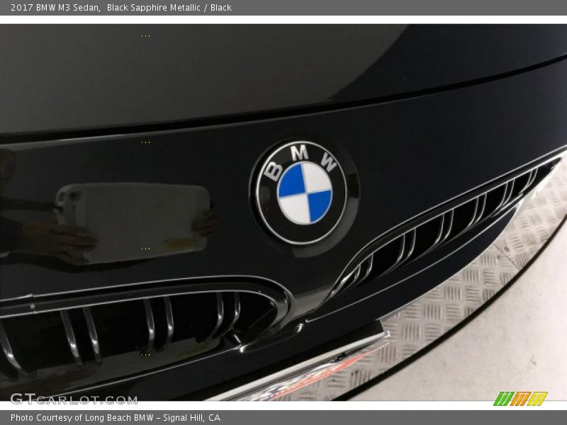Black Sapphire Metallic / Black 2017 BMW M3 Sedan