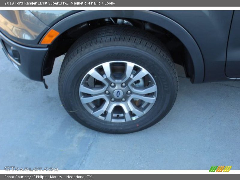 Magnetic Metallic / Ebony 2019 Ford Ranger Lariat SuperCrew
