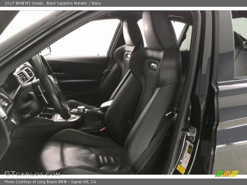 Black Sapphire Metallic / Black 2017 BMW M3 Sedan