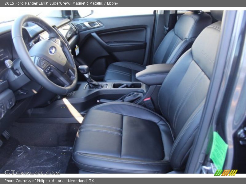 Magnetic Metallic / Ebony 2019 Ford Ranger Lariat SuperCrew