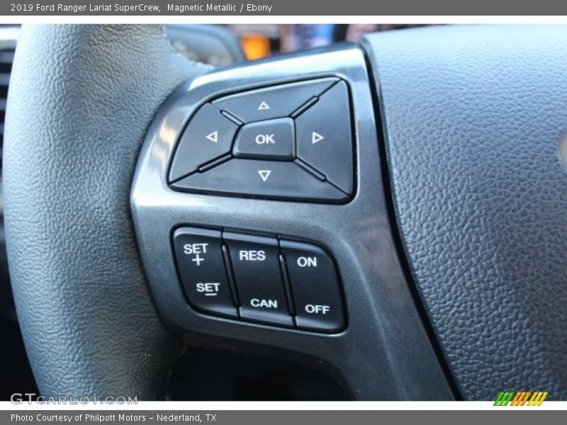 Magnetic Metallic / Ebony 2019 Ford Ranger Lariat SuperCrew