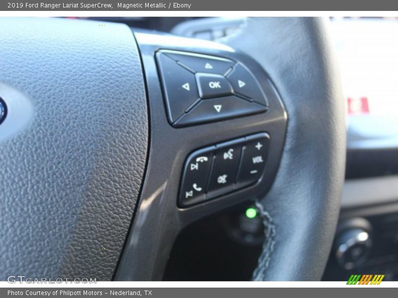 Magnetic Metallic / Ebony 2019 Ford Ranger Lariat SuperCrew