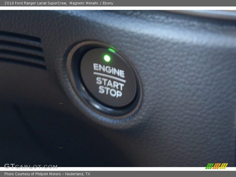 Magnetic Metallic / Ebony 2019 Ford Ranger Lariat SuperCrew