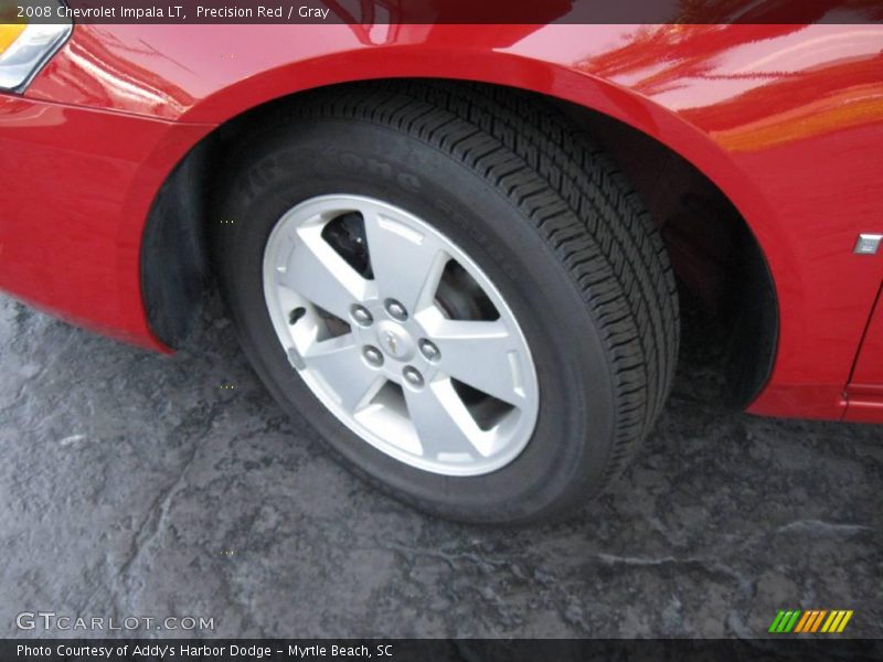 Precision Red / Gray 2008 Chevrolet Impala LT