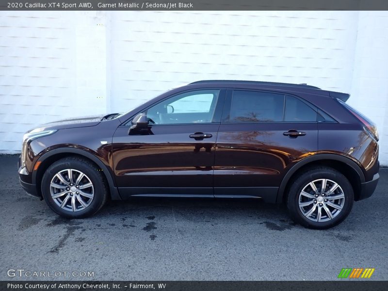  2020 XT4 Sport AWD Garnet Metallic