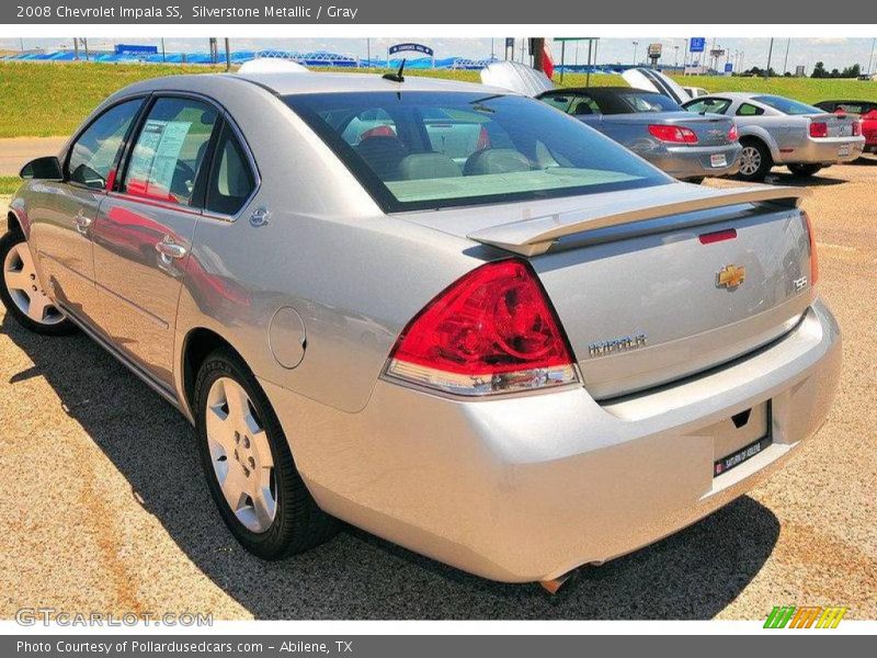 Silverstone Metallic / Gray 2008 Chevrolet Impala SS