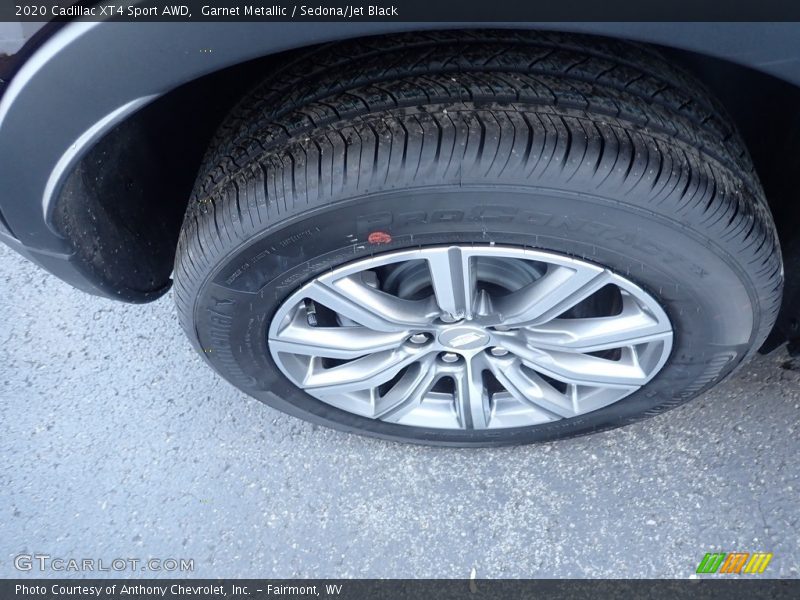 Garnet Metallic / Sedona/Jet Black 2020 Cadillac XT4 Sport AWD