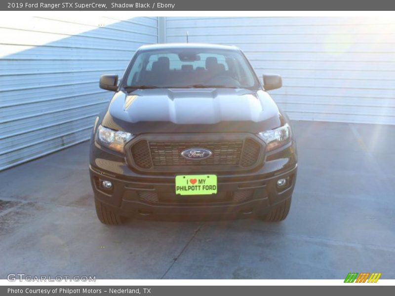 Shadow Black / Ebony 2019 Ford Ranger STX SuperCrew