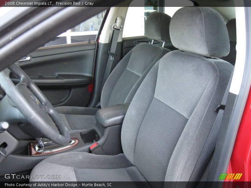 Precision Red / Gray 2008 Chevrolet Impala LT