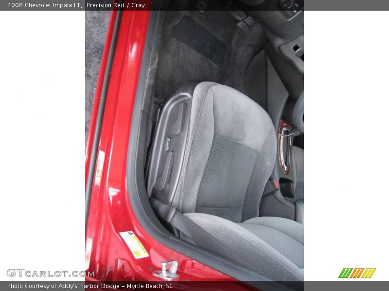 Precision Red / Gray 2008 Chevrolet Impala LT