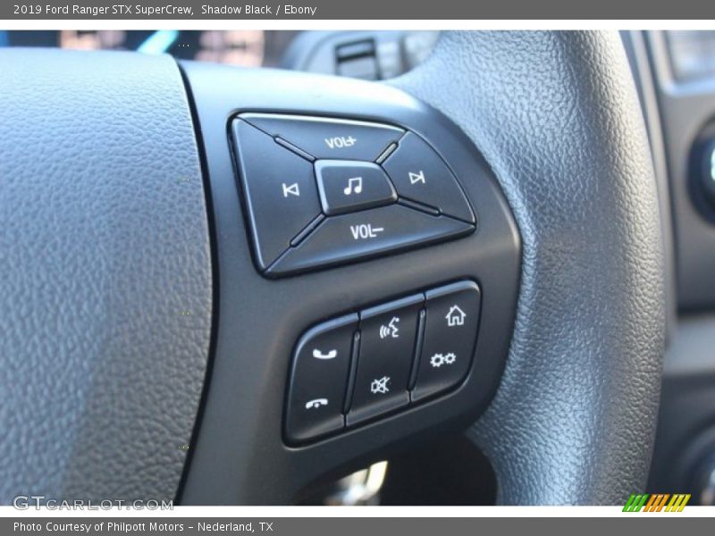 Shadow Black / Ebony 2019 Ford Ranger STX SuperCrew