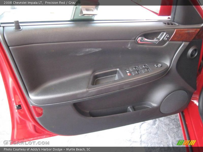 Precision Red / Gray 2008 Chevrolet Impala LT