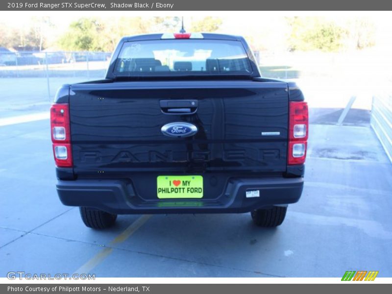Shadow Black / Ebony 2019 Ford Ranger STX SuperCrew