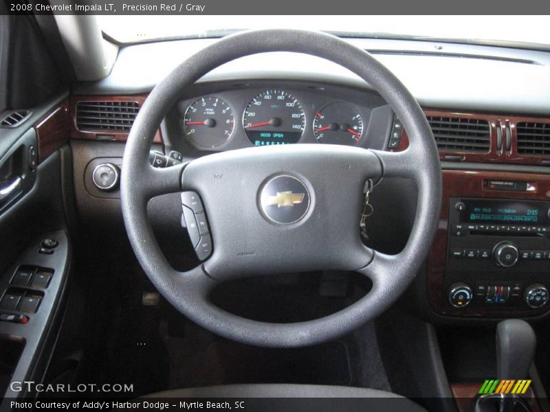Precision Red / Gray 2008 Chevrolet Impala LT