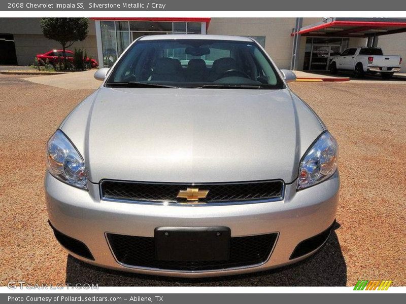 Silverstone Metallic / Gray 2008 Chevrolet Impala SS