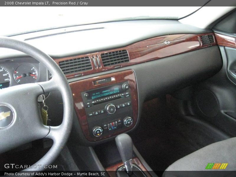 Precision Red / Gray 2008 Chevrolet Impala LT