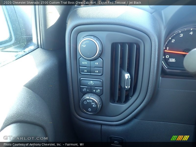 Cajun Red Tintcoat / Jet Black 2020 Chevrolet Silverado 1500 Custom Trail Boss Crew Cab 4x4