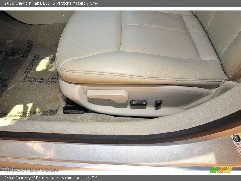 Silverstone Metallic / Gray 2008 Chevrolet Impala SS