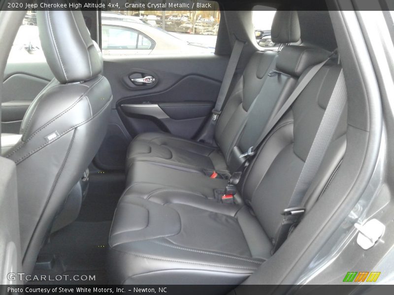 Rear Seat of 2020 Cherokee High Altitude 4x4