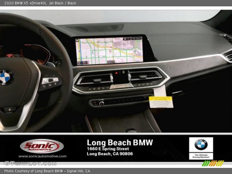 Jet Black / Black 2020 BMW X5 xDrive40i