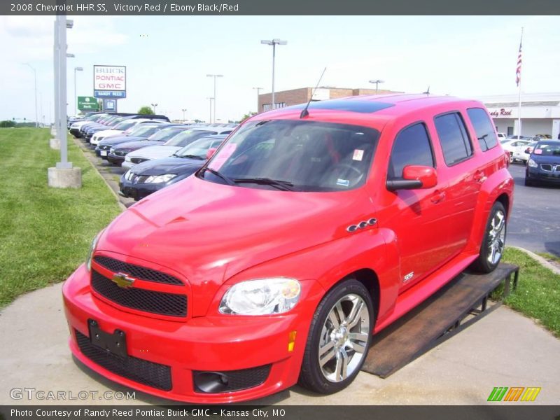 Victory Red / Ebony Black/Red 2008 Chevrolet HHR SS