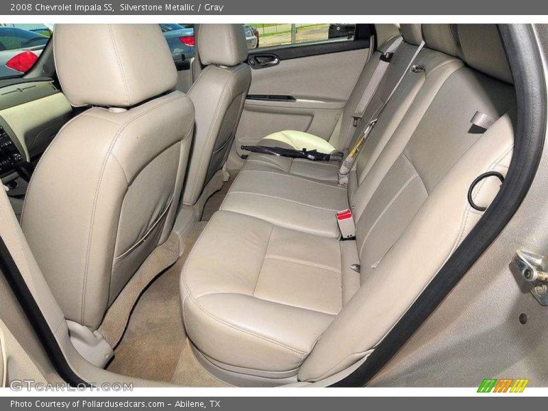 Silverstone Metallic / Gray 2008 Chevrolet Impala SS