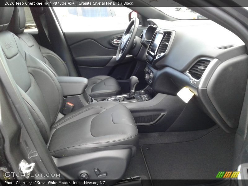 Front Seat of 2020 Cherokee High Altitude 4x4