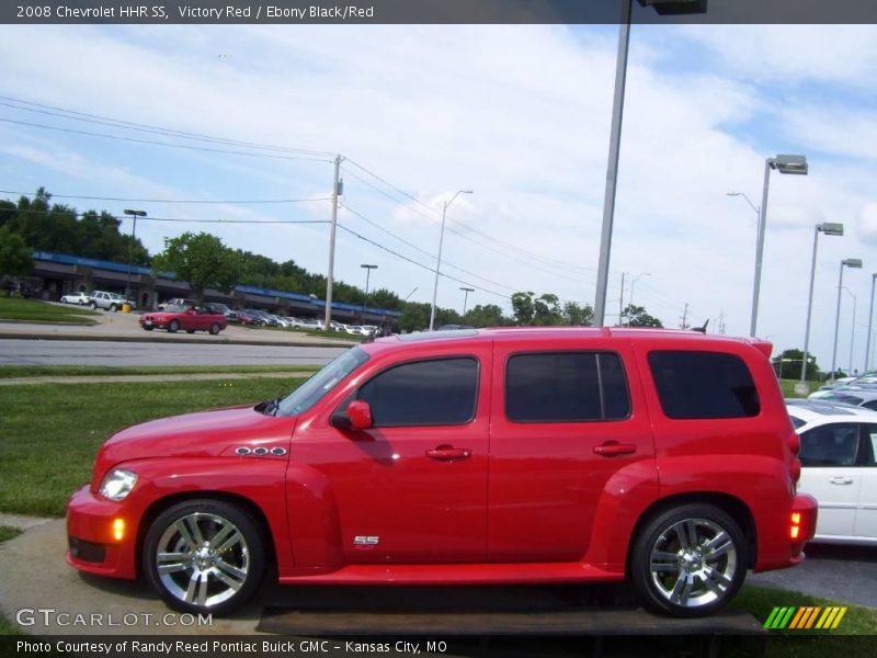 Victory Red / Ebony Black/Red 2008 Chevrolet HHR SS