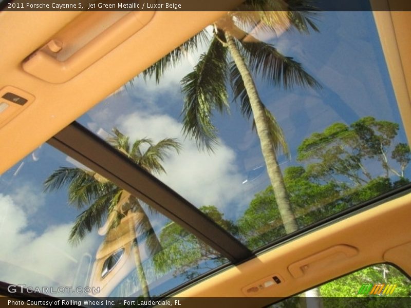 Sunroof of 2011 Cayenne S